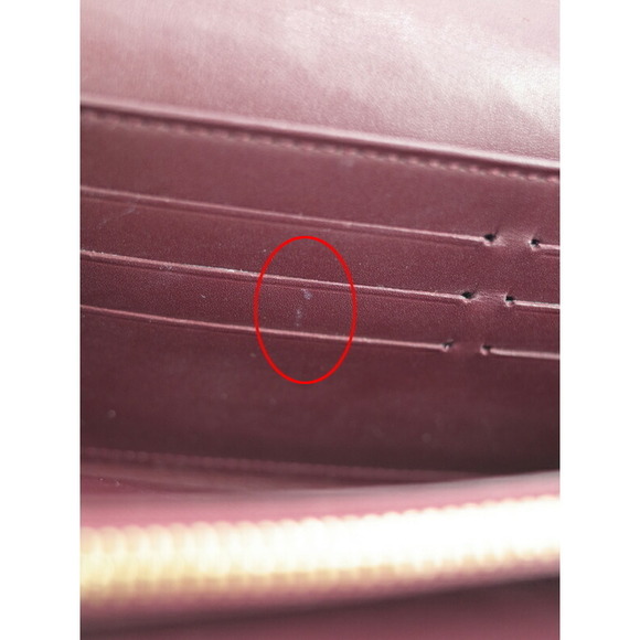 Louis Vuitton Wallet Long Portefeuille Rossmore Bifold Vernis - Picture 8 of 8